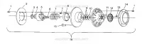 FRIZIONE DRIVEN 500 0972764,  EUROPEAN 500 E972764, 500 SKS 0972564,  EUROPEA (4938393839C009)