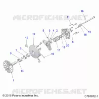 TRASMISSIONE, PRIMARY CLUTCH