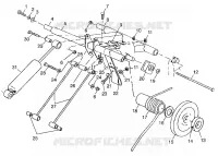 POSTERIORE COPPIA ARM 500 RMK 0982964 and EUROPEAN 500 RMK E982964 (4942634263B014)