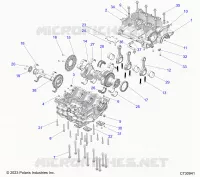 ENGINE, CRANKCASE, ALBERO MOTORE