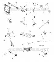 ELETTRICO, SWITCHES, SENSORS, ECU AND CONTROL MODULES