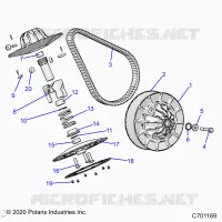 TRASMISSIONE, SECONDARY CLUTCH