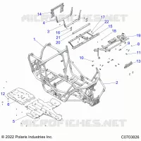 CHASSIS, MAIN FRAME AND SCIARED PLATES