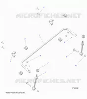SUSPENSION, FRONT BARRA DI STABILIZZAZIONE