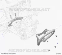 CHASSIS, PARAURTI ANTERIORE