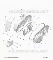 TRASMISSIONE, CLUTCH COVER ASM.- G24GVW99A/99B (C702872)