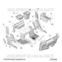 PAVIMENTO ANTERIORE- R19RSW99AS/A9/AD/BS/B9/BD (C700455)