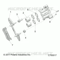 FRENO ANTERIORE CALIPER