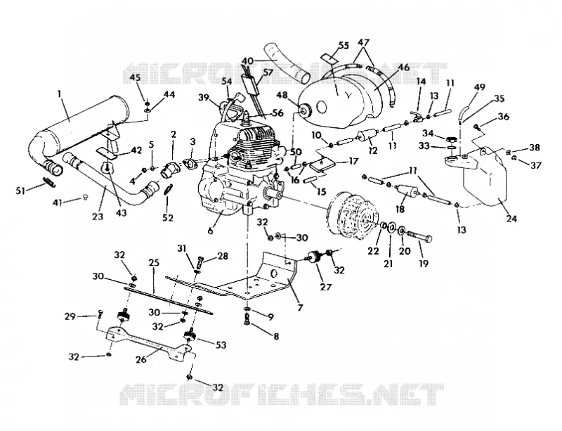 MONTAGGIO DEL MOTORE Star Lite (4921332133021A)