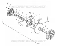 TRASMISSIONE FRIZIONE ASSEMBLY XLT/0930767,XLT SP/0930667    XLT SKS/0930567 (4923012301026A)