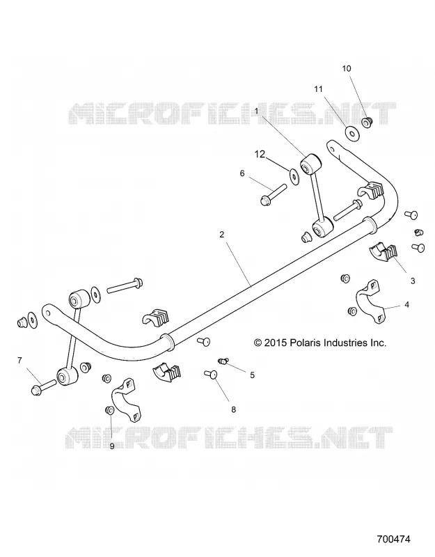 BARRA STABILIZZATRICE, REAR
