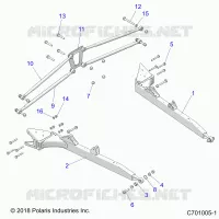 SOSPENSIONE POSTERIORE CONTROL ARMS
