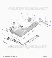 SISTEMA DI ALIMENTAZIONE CARBURANTE, FUEL TANK ASM.