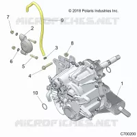 DRIVE TRAIN, MAIN SCATOLA INGRANAGGI MONTAGGIO