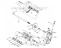 TRASMISSIONE ASSEMBLY Storm 0950782, Storm SKS 0950582,  Euro Storm E950782, (4929012901C003)