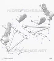 SUSPENSION, A-ARM AND PAVONEGGIARSI MOUNTING