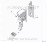 ENGINE, ACCELERATORE PEDALE