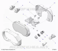 ELETTRICO, DASH INSTRUMENTS AND CONTROLS