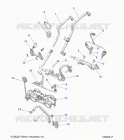 SISTEMA DI ALIMENTAZIONE CARBURANTE, RAIL, LINES AND THROTTLE BODY