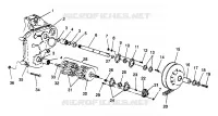 ALBERO DI TRASMISSIONE ASSEMBLY WIDETRAK LX 0962064 and EUROPEAN WIDETRAK LX E962064 (4931643164B013)