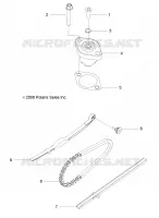 ENGINE, TENSIONER, CAM CATENA
