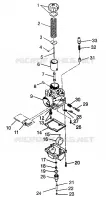 CARBURATORE TRAIL 0972761, EUROPEAN TRAIL E972761, TRAIL TOURING 0972262 AND (4938313831D006)