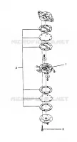 POMPA DI BENZINA 600 XCR 0961676 and EUROPEAN 600 XCR E961676 (4932123212C013)
