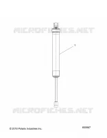 SUSPENSION, AMMORTIZZATORE POSTERIORE TRACK
