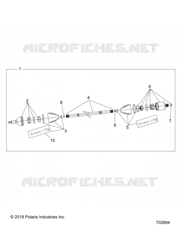 TRASMISSIONE, HALF SHAFT, FRONT