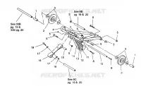 ANTERIORE COPPIA ARM 440 / 0930760 and 440 SKS / 0930560 (4922932293021A)