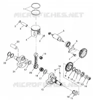 PISTONEEE   ALBERO MOTORE SWEDISH 4X4 400L S948140 (4926912691C014)