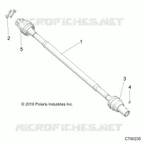 TRASMISSIONE, REAR PROP SHAFT