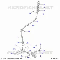 BRAKES, BRAKE PEDAL AND CILINDRO PRINCIPALE