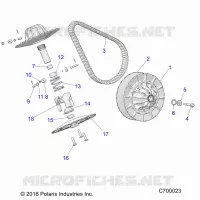 TRASMISSIONE, SECONDARY CLUTCH
