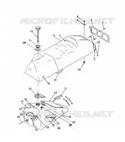 SEDE/SERBATOIO DI GAS ASSEMBLY 500 SP/500 SKS (4921262126003A)
