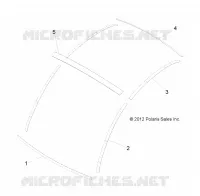 TETTO TRIM, 2 PASSENGER
