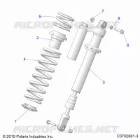 SOSPENSIONI ANTERIORI SHOCK MOUNTING