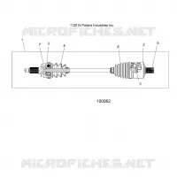 TRASMISSIONE, DRIVE SHAFT, FRONT