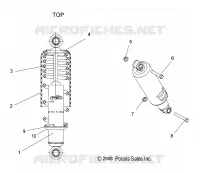 SUSPENSION, SHOCK ANTERIORE TRACK