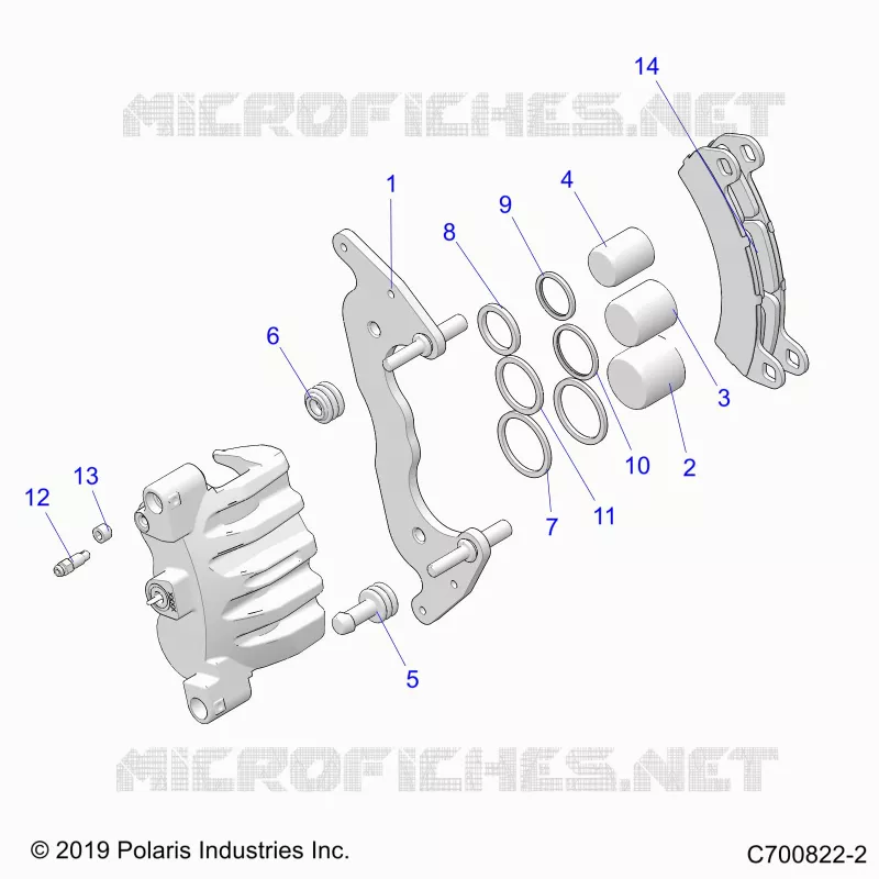 FRENO ANTERIORE CALIPER