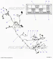 ELETTRICO, WIRE HARNESSES, CHASSIS
