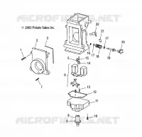 MOTORE, CARBURATORE, LOWER