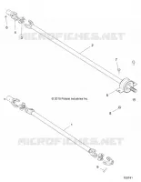 TRASMISSIONE, FRONT AND REAR PROP SHAFT
