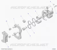BRAKES, PINZA POSTERIORE