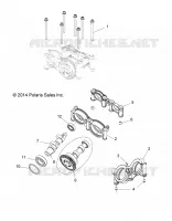 MOTORE, CAMS AND BEARING HOUSING