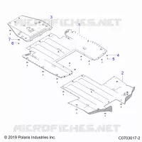 CHASSIS, SCIARED PLATES