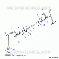 SUSPENSION, REAR BARRA DI STABILIZZAZIONE