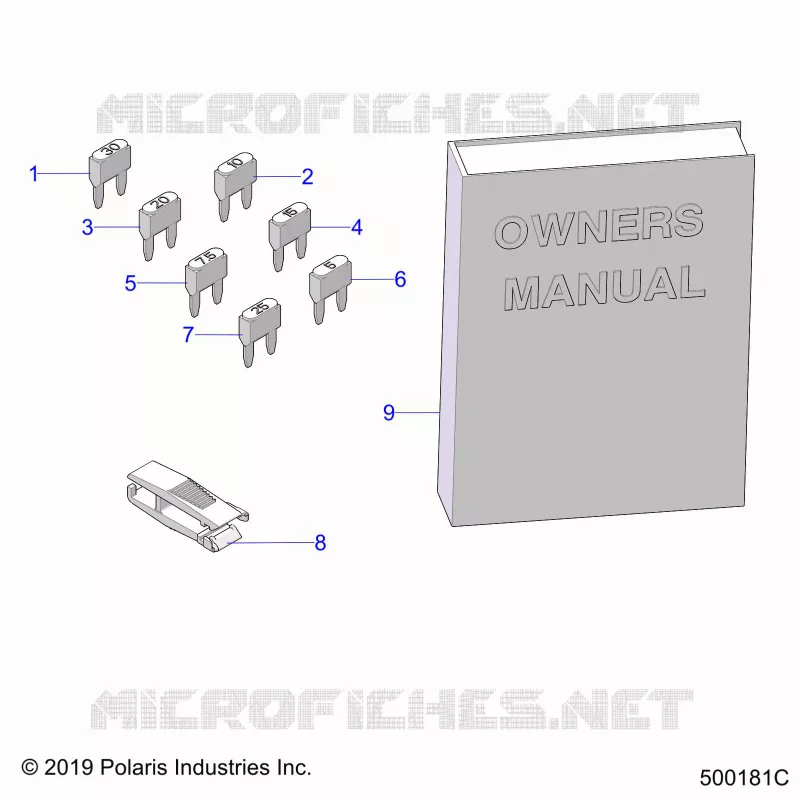 REFERENCE, MANUALE DEL PROPRIETARIO AND TOOL KIT
