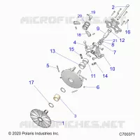 TRASMISSIONE, PRIMARY CLUTCH