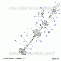 TRASMISSIONE, PRIMARY CLUTCH